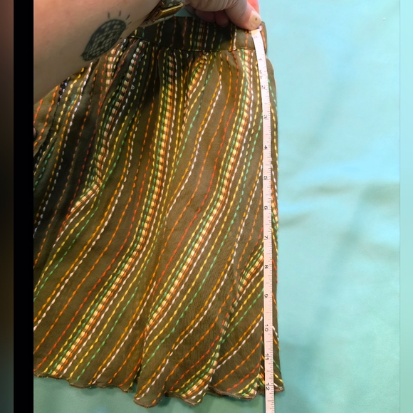 Kimchi Blue Multicolor Embroidered Mini Skirt – Size Small (NWT) - Picture 4 of 6